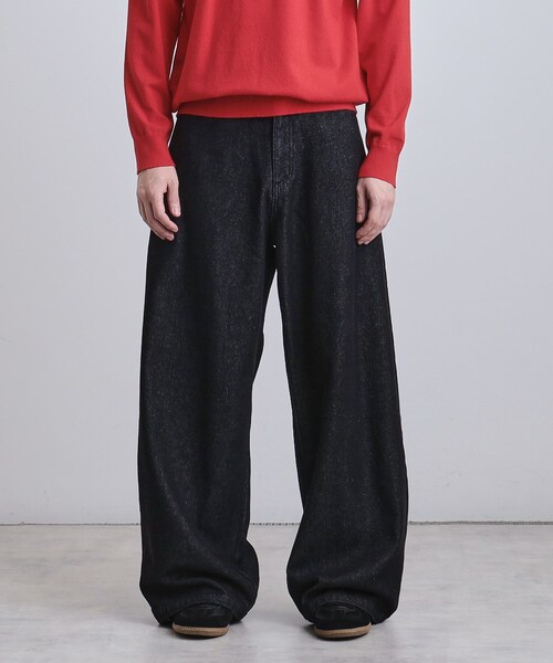 たける スーパーバギーデニム 受注制【Chikashitsu +】super buggy denim pants (3color