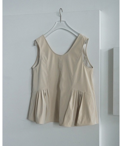 アンヌーク anuke Sheer Peplum Tops ànuke online store（アンヌーク） / Sheer Peplum TopsSheer