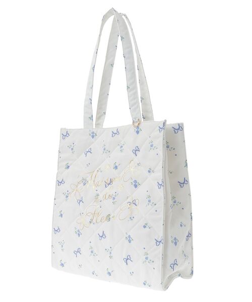 Maison de Fleur トートバッグ Maison de FLEUR トートバッグ フラワーガーデンプリント