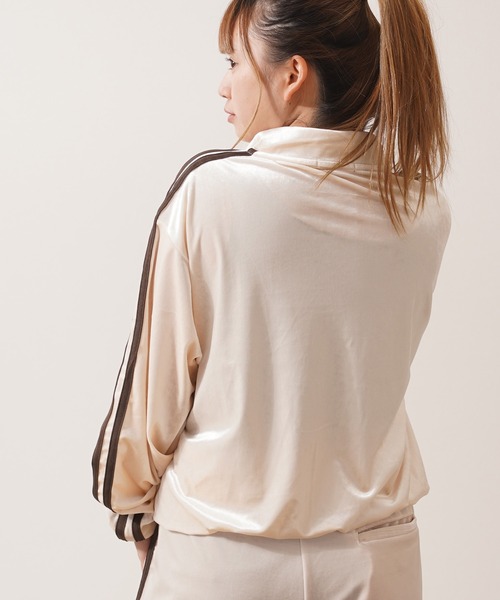 ヤードセール ベロアトラックジャケット adidas（アディダス） （メンズ）TIRO ベロア トラックトップ