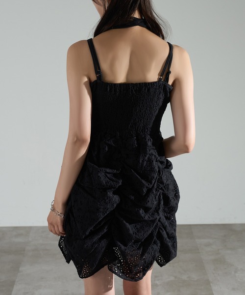 「apres jour mignon」 キャミソールブラウス X-LARGE ブラック レディース_画像4