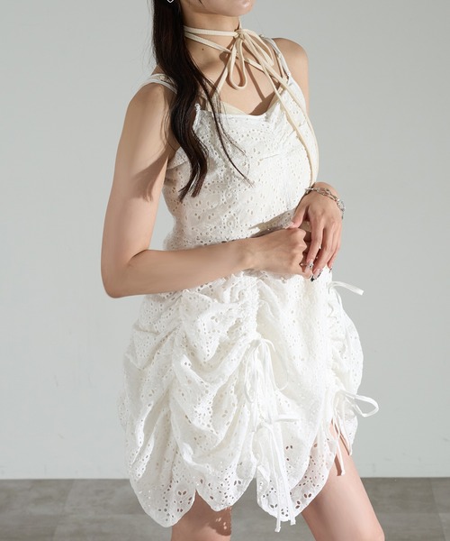 「apres jour mignon」 キャミソールブラウス X-LARGE ブラック レディース_画像8