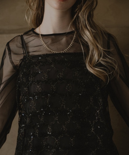 et.UNiVER ドレス Midnight sparkle dress set : ZOZOTOWN Yahoo!店