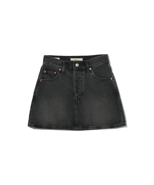 black eye patch デニム　スカート Levi's（リーバイス） デニムスカート ICON デニム スカート ブラック
