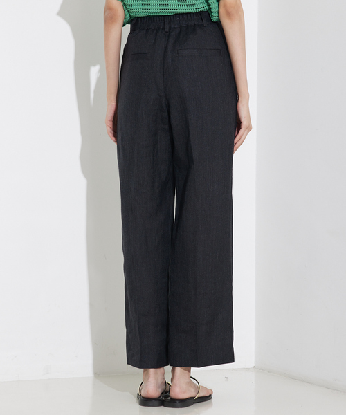 「qualite」 パンツ 36 グレイッシュベージュ レディース_画像8