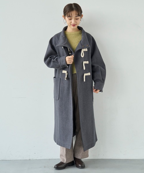 mil（ミル） ダッフルコート コート ロングダッフルコート「585108
