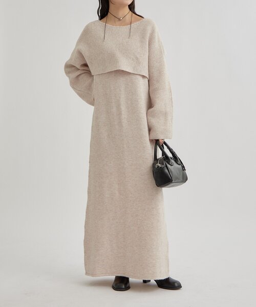 mystic（ミスティック） ワンピース 「SETアイテム！」クロスニット