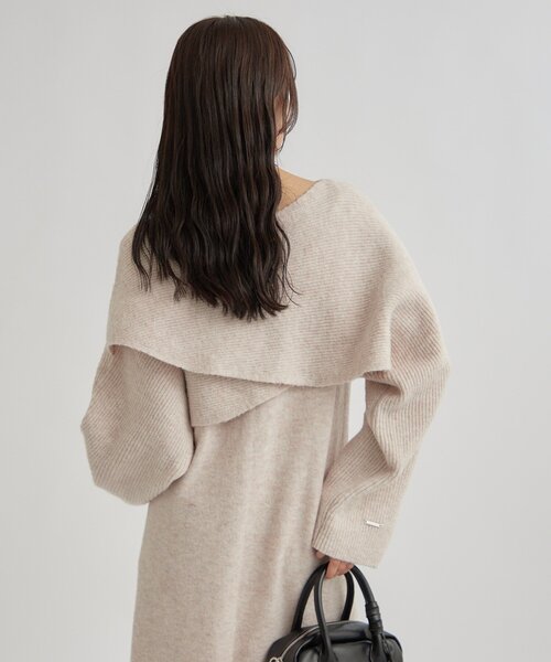 mystic（ミスティック） ワンピース 「SETアイテム！」クロスニット