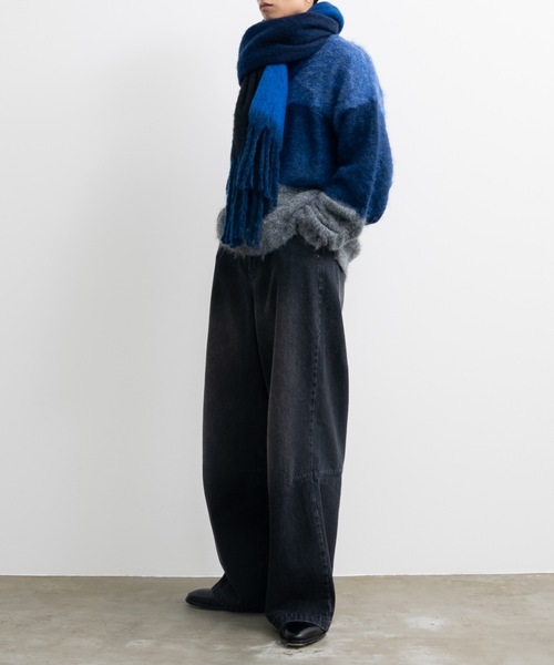 SINSS ストール フリー ブルー メンズ : ZOZOTOWN Yahoo!店 - 通販