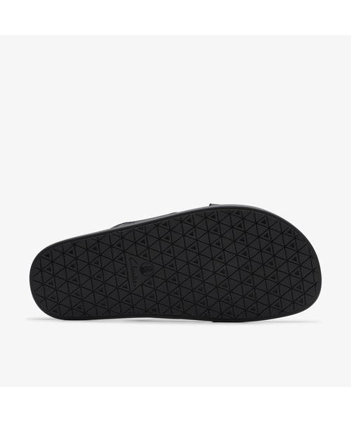 「Clarks」 サンダル UK10 ブラック メンズ_画像5