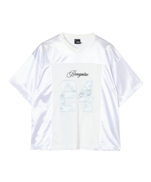 「FCMM」 半袖ブラウス MEDIUM ホワイト レディース_画像3