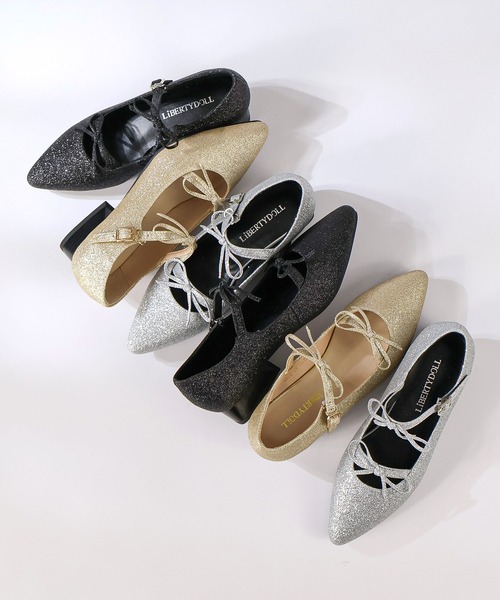 LibertyDoll（リバティードール） パンプス ポインテッドトゥ ダブル