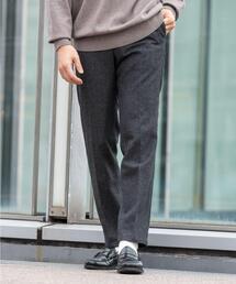 URBAN RESEARCH ROSSO MEN スラックス 「XLサイズあり」ウールツイード
