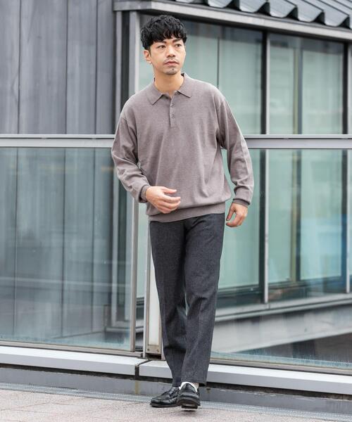 URBAN RESEARCH ROSSO MEN パンツ 「XLサイズあり」ウールツイード