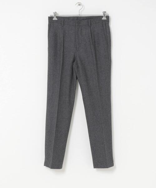 URBAN RESEARCH ROSSO MEN スラックス 「XLサイズあり」ウールツイード