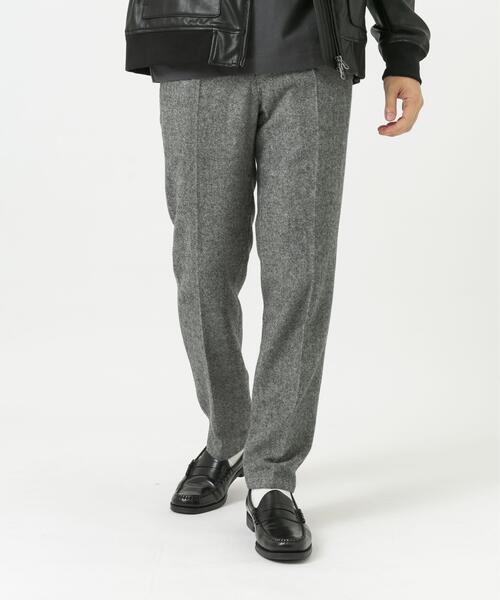 URBAN RESEARCH ROSSO MEN スラックス 「XLサイズあり」ウールツイード