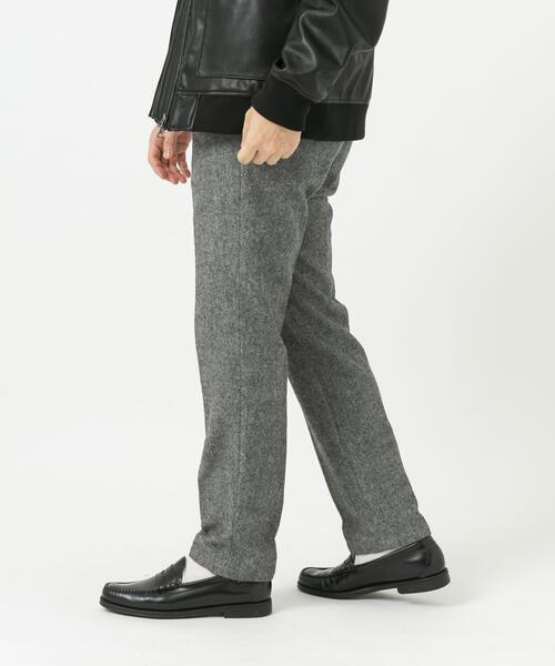 URBAN RESEARCH ROSSO MEN スラックス 「XLサイズあり」ウールツイード