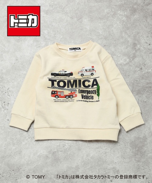 DILASH（ディラッシュ） トレーナー 「トミカ」きゅうきゅうしゃりょう