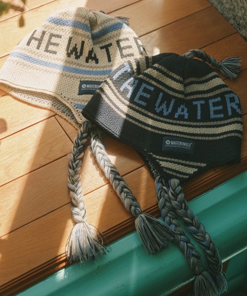 「MAGIC NUMBER」 ニットキャップ FREE ネイビー メンズ_画像3