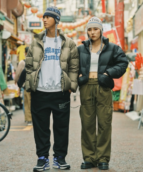 「MAGIC NUMBER」 ニットキャップ FREE ネイビー メンズ_画像4