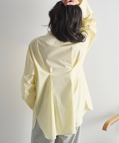 「THE YOn」 長袖シャツ FREE サックスブルー レディース_画像5