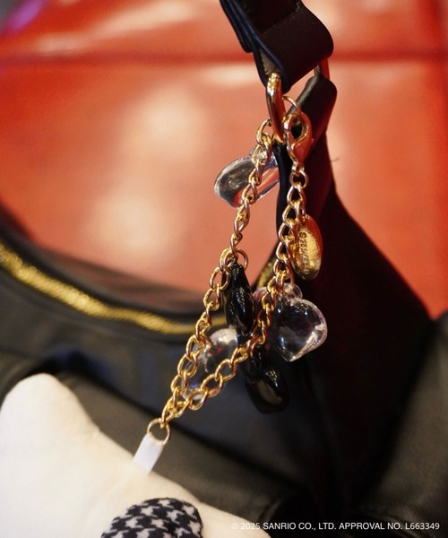 sanrio（サンリオ） キーホルダー 「HELLO KITTY」モノトーンハロー