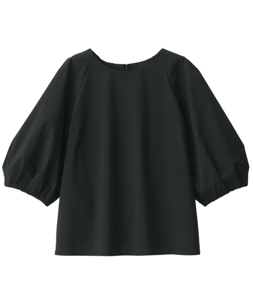 「無印良品」 7分袖ブラウス X-LARGE ホワイト レディース_画像8