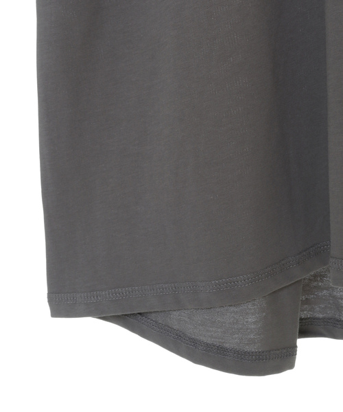 「SOFFITTO」 「MELROSE」Tシャツワンピース FREE ブラック レディース_画像5