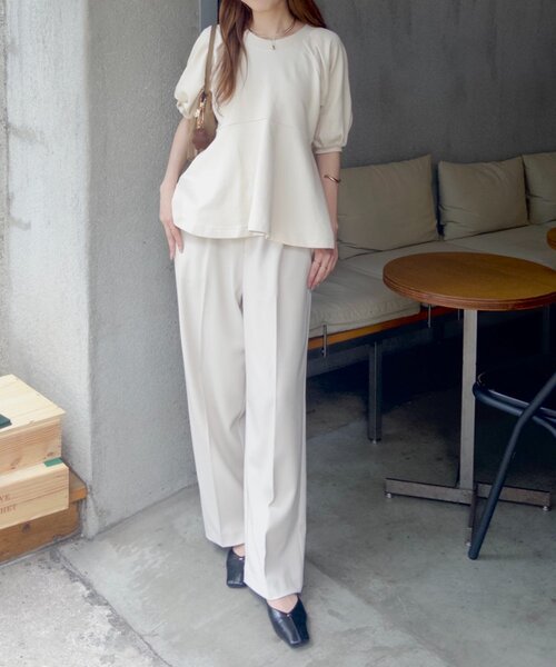 「CAPRICIEUX LE'MAGE」 スウェットカットソー FREE ブラウン レディース_画像5