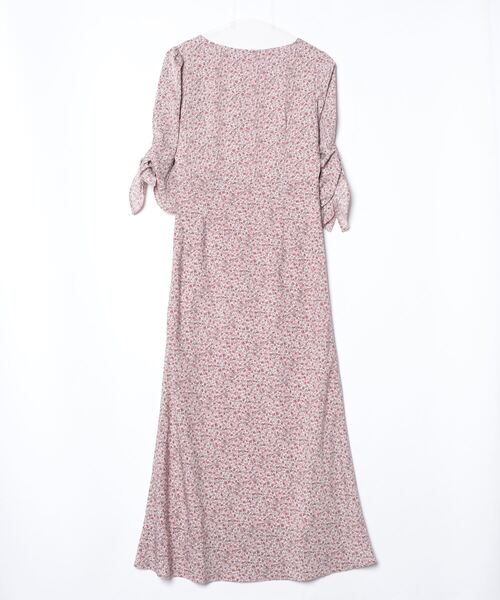 「U by SPICK&SPAN」 半袖ワンピース 38 ピンク レディース_画像2