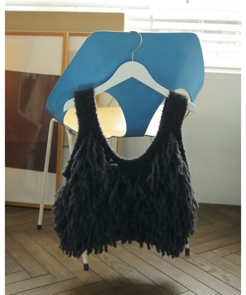 「anuke」 ノースリーブニット FREE アイボリー レディース_画像9