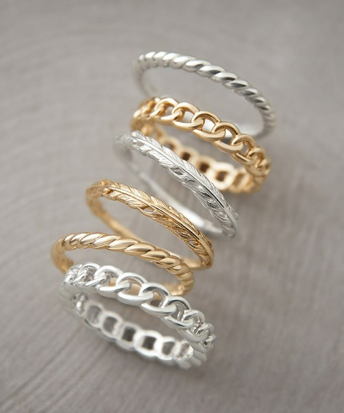 「NOJESS」 リング #13 シルバー レディース_画像8