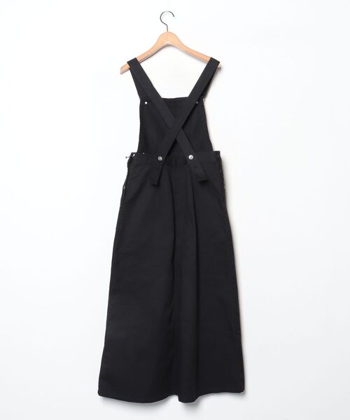 「LOWRYS FARM」 サロペットスカート M ブラック レディース_画像2