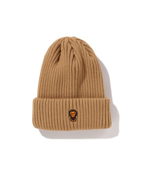 A BATHING APE（アベイシングエイプ） ニット帽 ニットキャップ BABY
