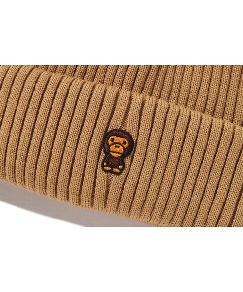 A BATHING APE（アベイシングエイプ） ニット帽 ニットキャップ BABY