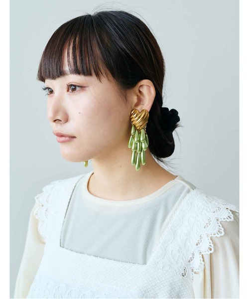 「MEDE19F」 キャミソールワンピース M オフホワイト レディース_画像8