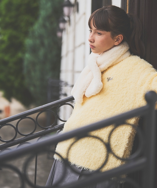 アンサンブル  ブークレーニット×チュニックトップス キッズ 子供服 女の子 | pom ponette junior | 02