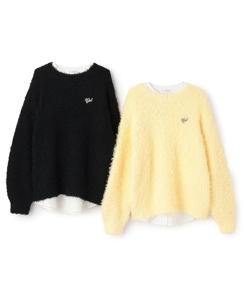 アンサンブル  ブークレーニット×チュニックトップス キッズ 子供服 女の子 | pom ponette junior | 14