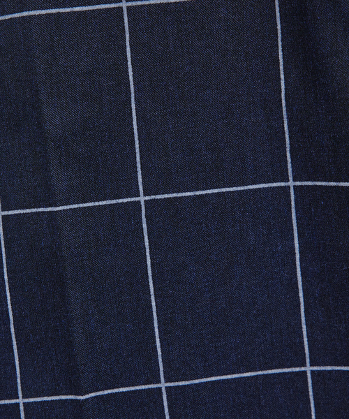 「ABAHOUSE GRAY」 スラックス 46 ネイビー メンズ_画像9