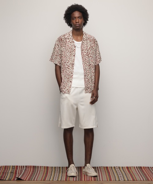 Schott N.Y.C（ショット） 「schott」 半袖シャツ L サックスブルー