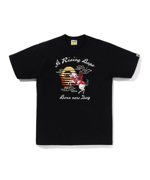 A BATHING APE（アベイシングエイプ） tシャツ A RISING BAPE HORSE