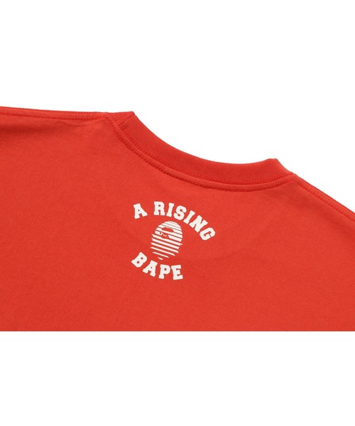 A Bathing Ape 赤 ポロシャツ M AAPE BY A BATHING APE（エーエイプバイアベイシングエイプ