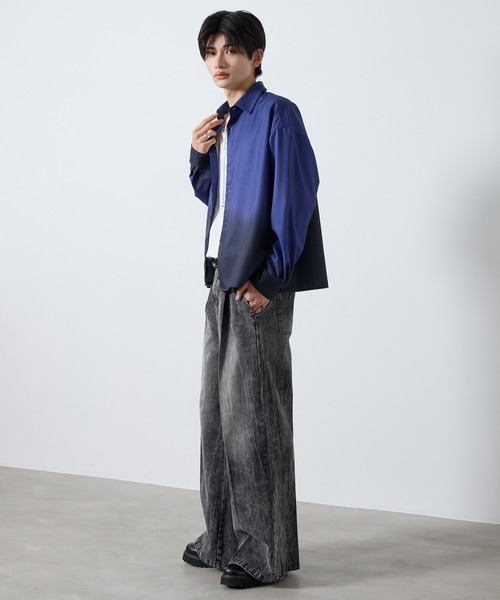 SERACE ワイドパンツ ジーンズ 「SERACE」Vintage buggy wide flare