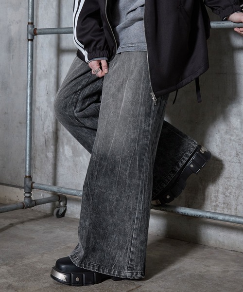SERACE ワイドパンツ ジーンズ 「SERACE」Vintage buggy wide flare