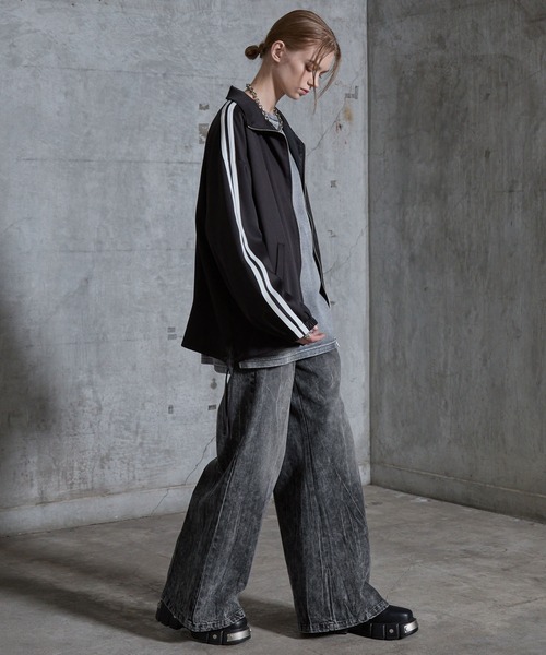 SERACE ワイドパンツ ジーンズ 「SERACE」Vintage buggy wide flare