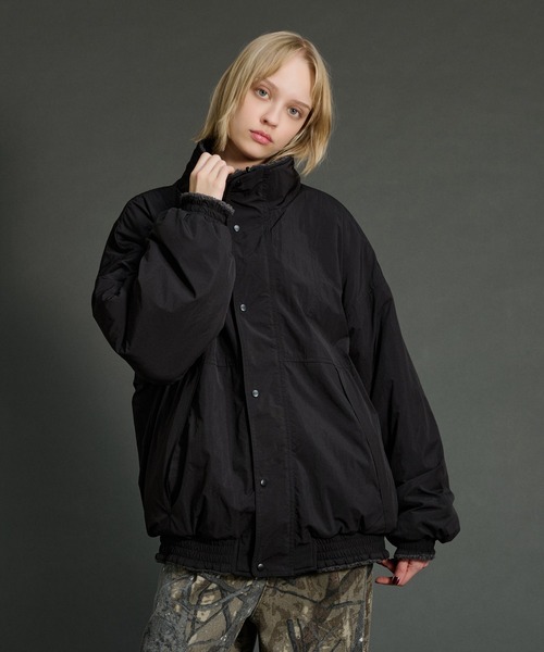 新品　WETTEMPT 中綿ジャケット　メンズLサイズ WETTEMPT ブルゾン LARGE ブラック メンズ : ZOZOTOWN Yahoo!店 - 通販