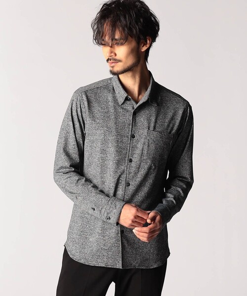 NICOLE CLUB FOR MEN（ニコルクラブフォーメン） シャツ メランジ 