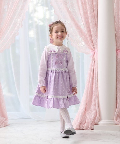 coeur a ジャンパースカート キッズ 子供服 女の子 : ZOZOTOWN Yahoo 