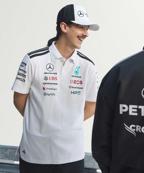 adidas（アディダス） ポロシャツ 半袖 メルセデス AMG ペトロナス