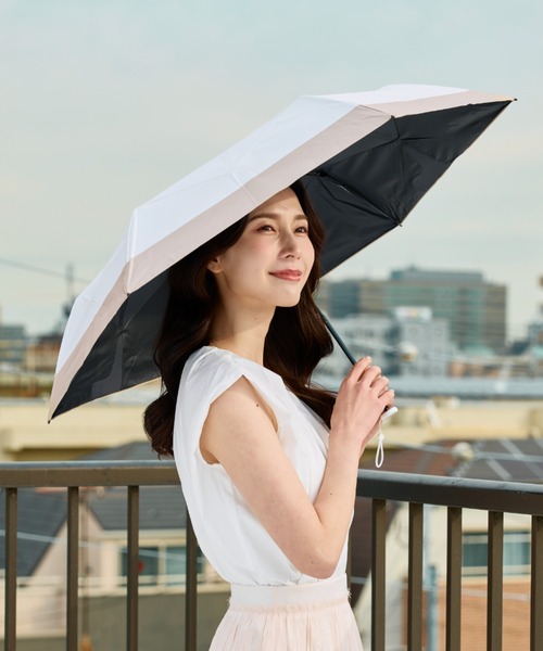 estaa（エスタ） 日傘 uvカット 折りたたみ傘 遮光100% 遮熱 晴雨兼用
